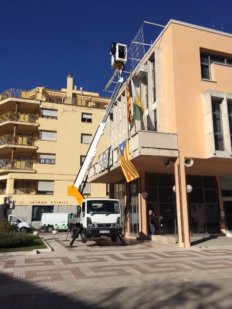 trabajos en altura con camion